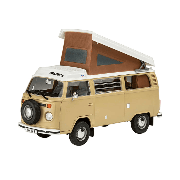 Vehículo para Armar Vw T2 Camper (Easy-Click) 1/24 10