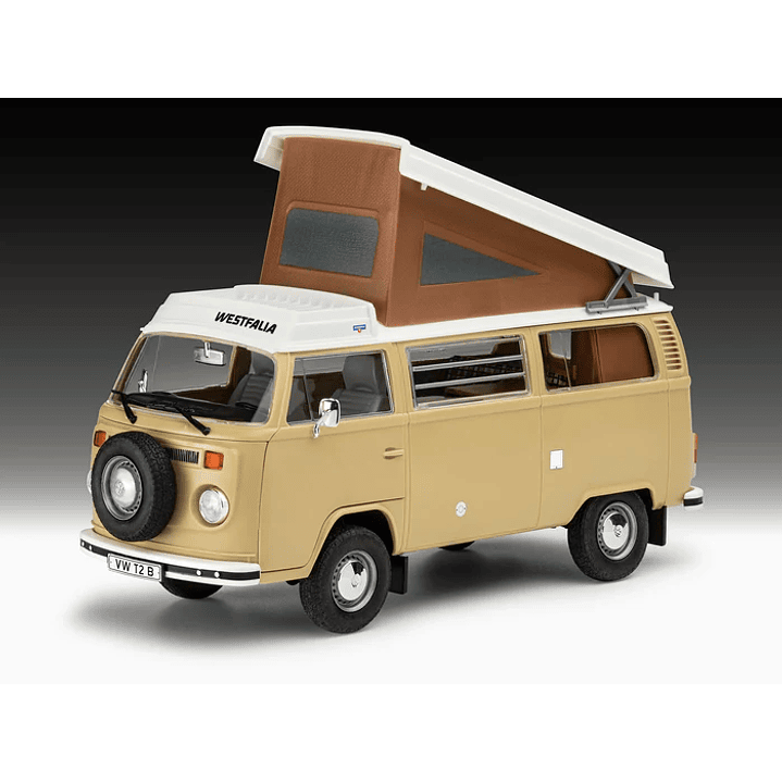 Vehículo para Armar Vw T2 Camper (Easy-Click) 1/24 14