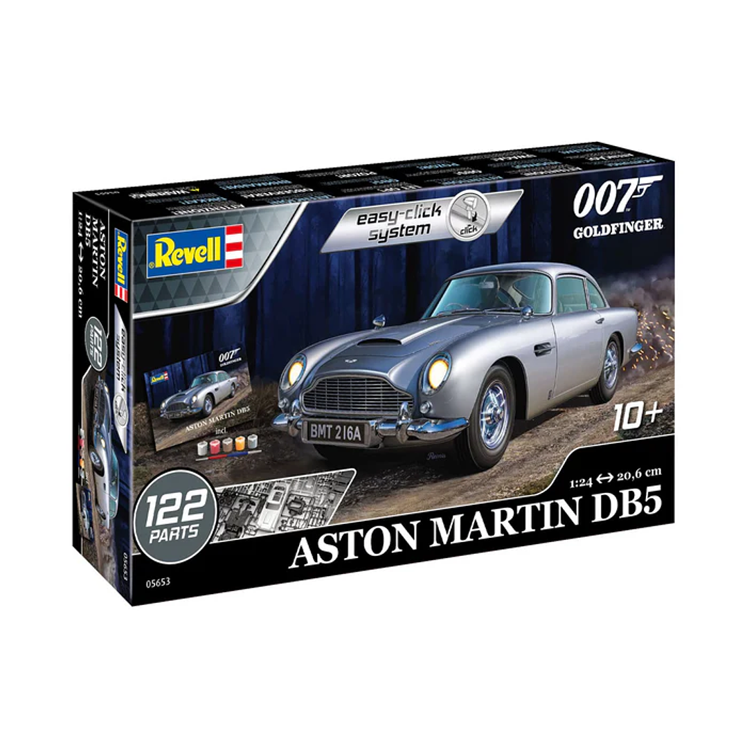 Vehículo para Armar Gift Set James Bond Aston Martn1/24 12