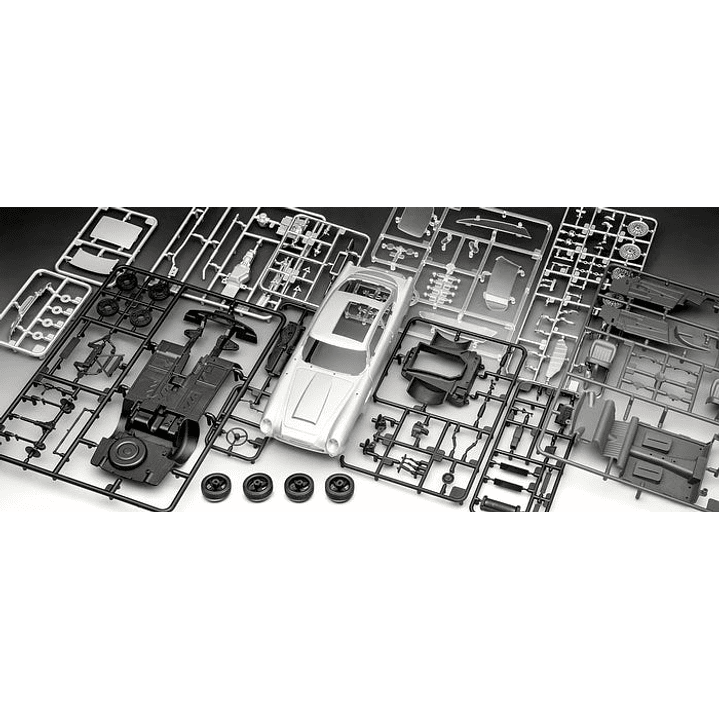 Vehículo para Armar Gift Set James Bond Aston Martn1/24 8