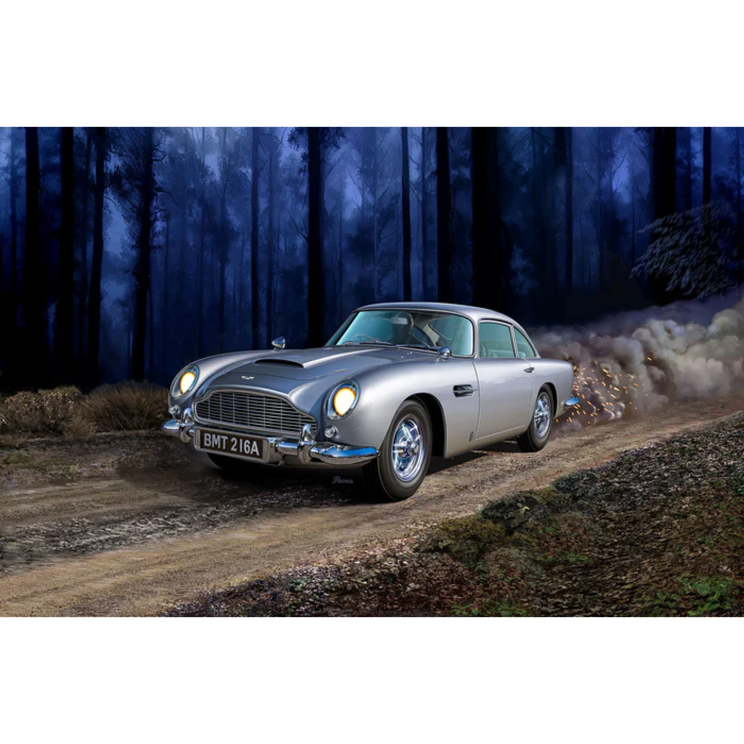 Vehículo para Armar Gift Set James Bond Aston Martn1/24 9