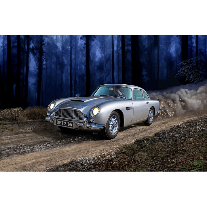 Vehículo para Armar Gift Set James Bond Aston Martn1/24 9