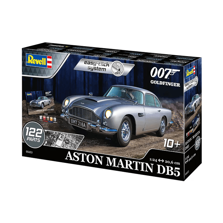 Vehículo para Armar Gift Set James Bond Aston Martn1/24 10