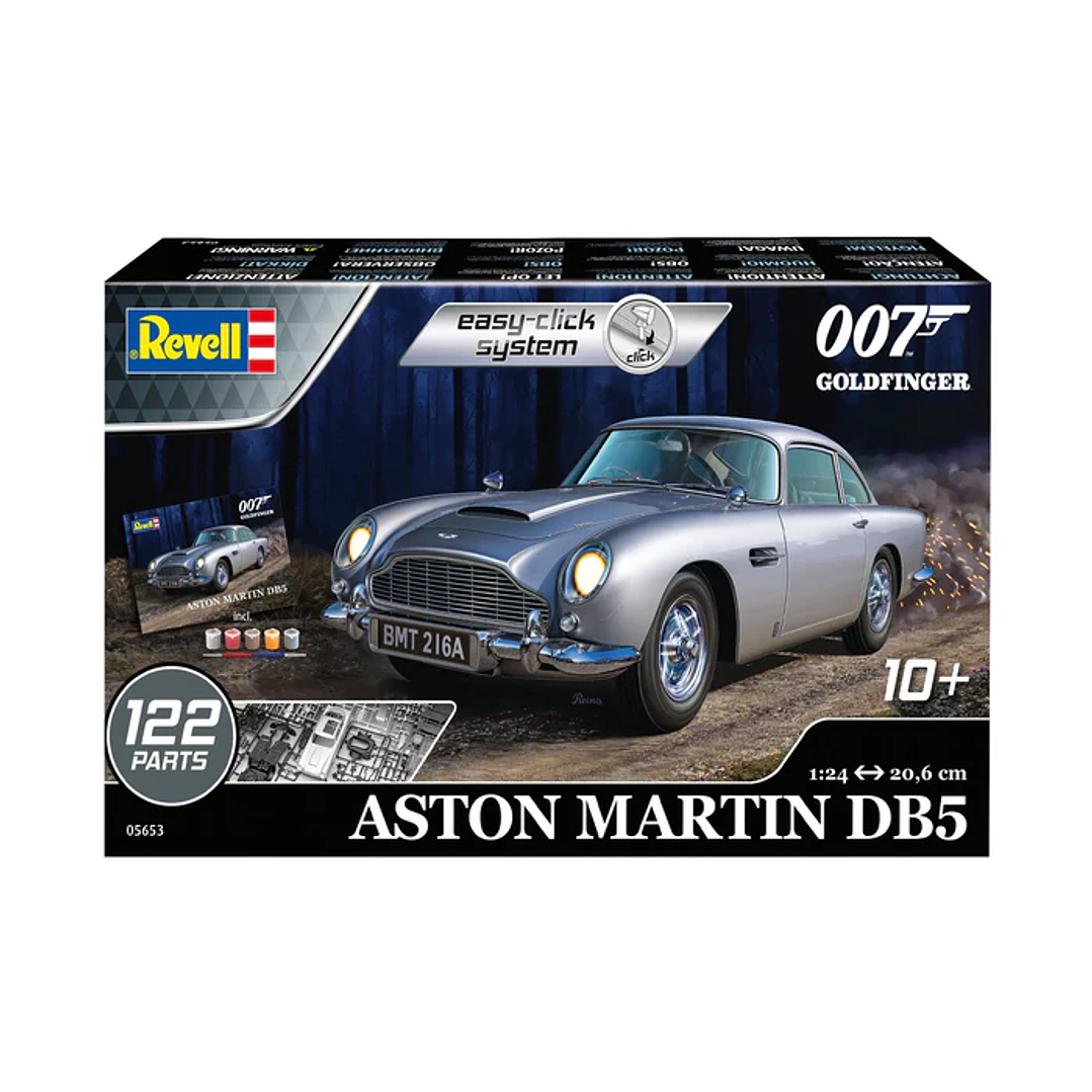 Vehículo para Armar Gift Set James Bond Aston Martn1/24 11