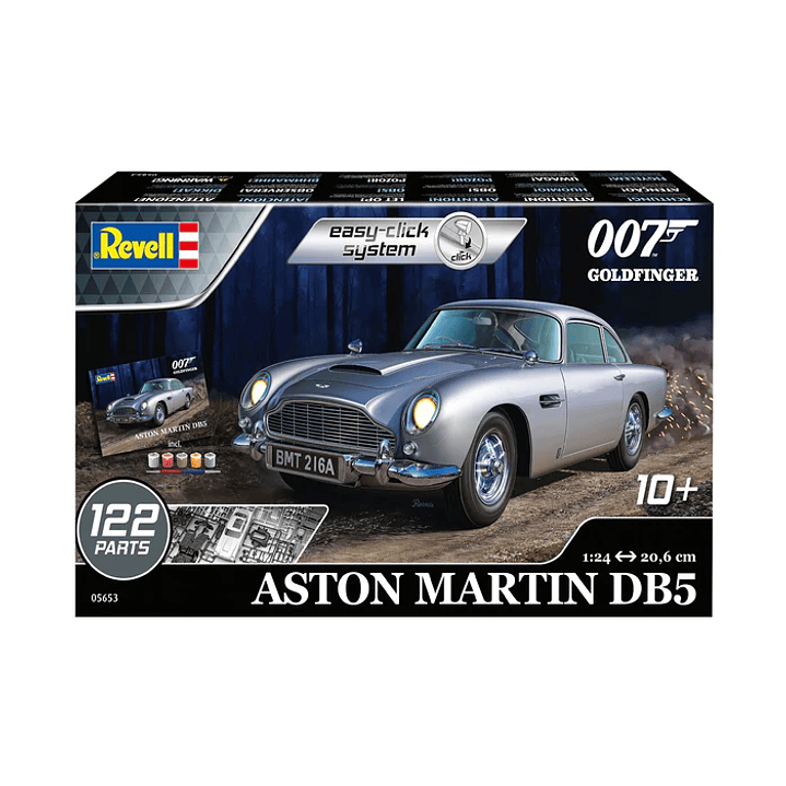 Vehículo para Armar Gift Set James Bond Aston Martn1/24 11