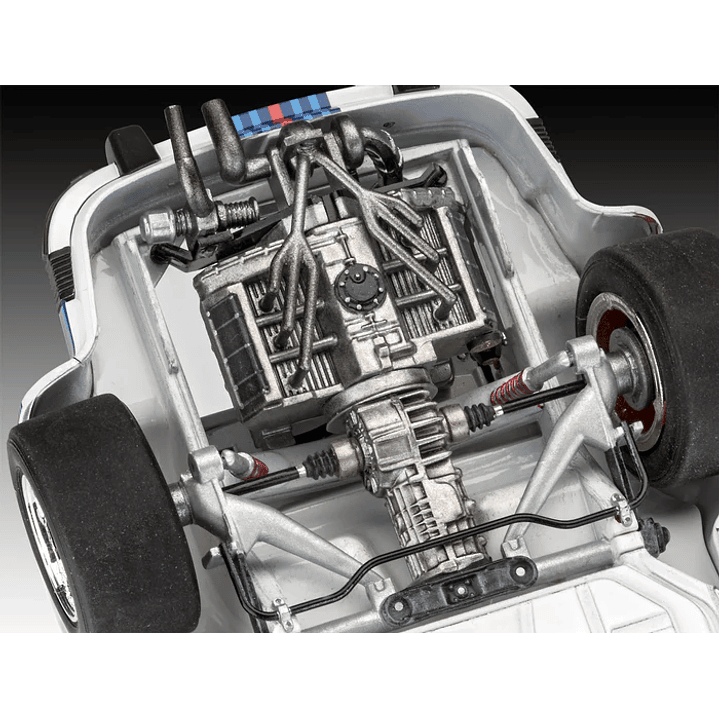 Vehículo para Armar Porsche 934 Rsr Martini Racing1/24 7