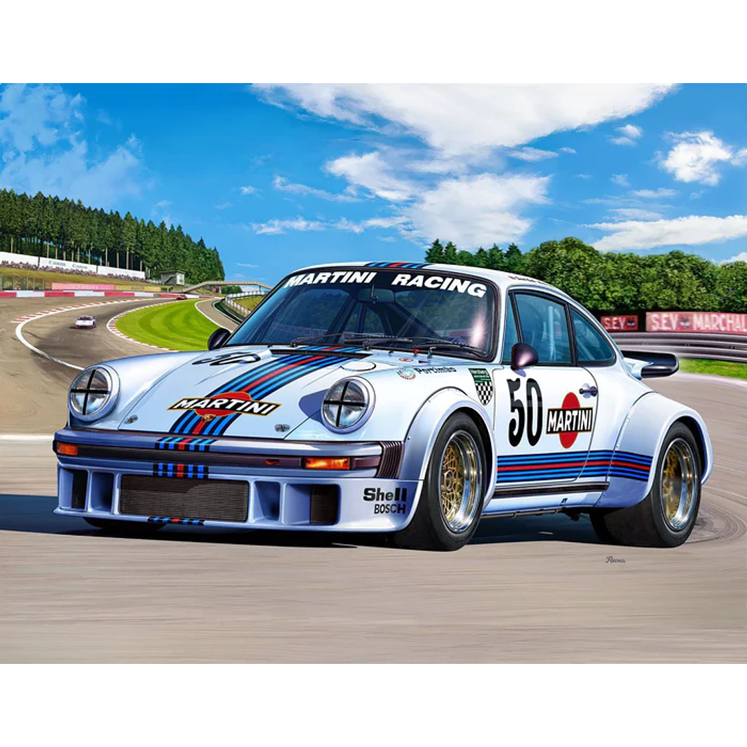 Vehículo para Armar Porsche 934 Rsr Martini Racing1/24 10