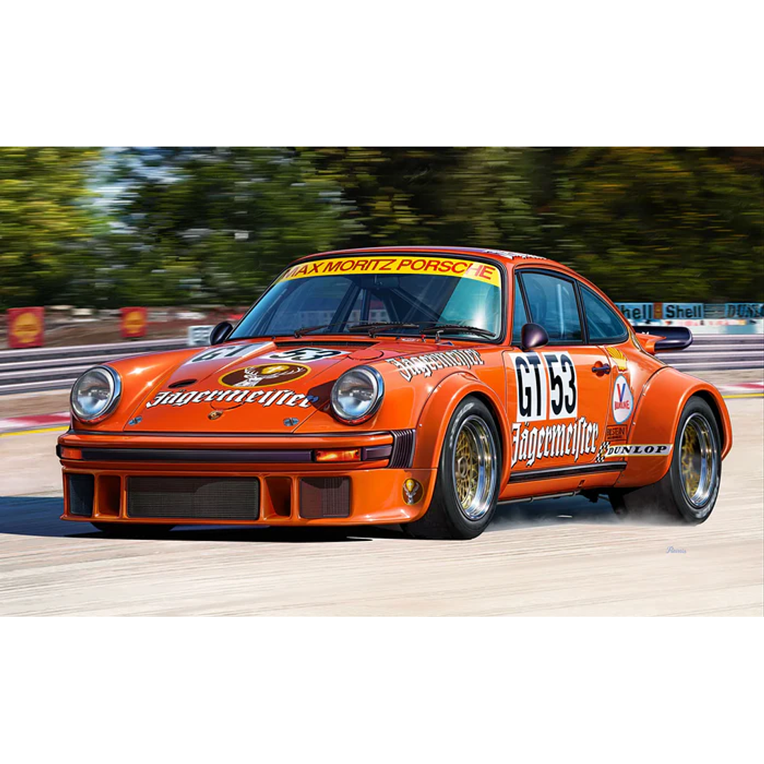 Vehículo para Armar Porsche 934 Rsr Jägermeister 1/24 3