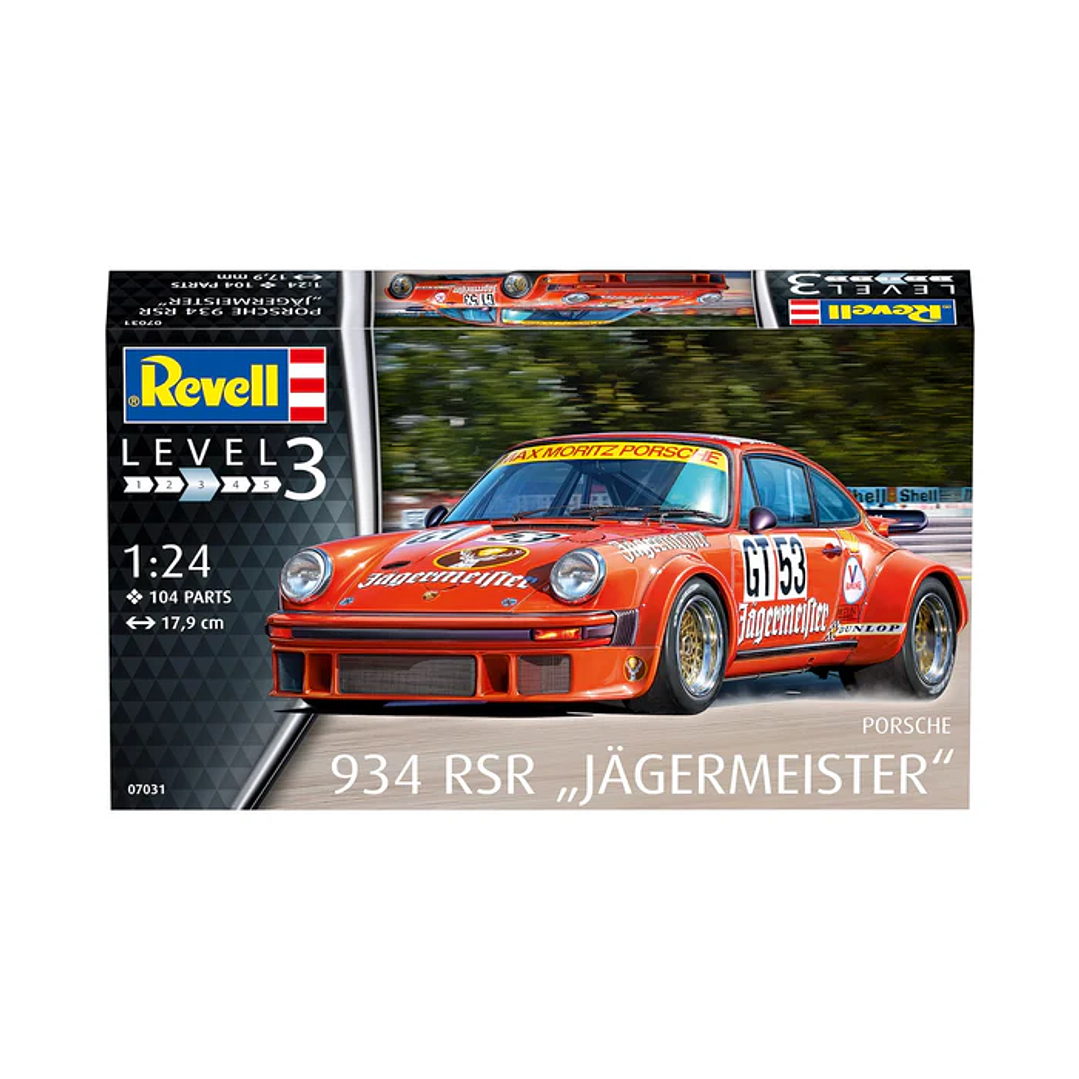 Vehículo para Armar Porsche 934 Rsr Jägermeister 1/24 8