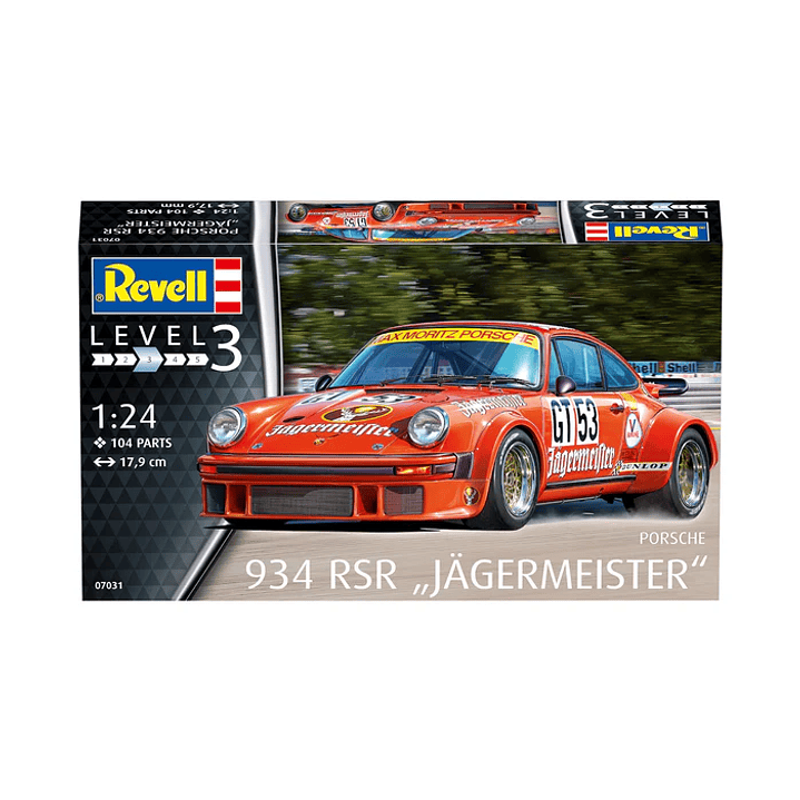 Vehículo para Armar Porsche 934 Rsr Jägermeister 1/24 8