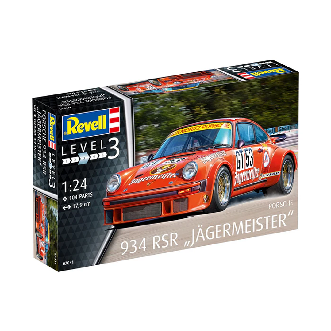 Vehículo para Armar Porsche 934 Rsr Jägermeister 1/24 10