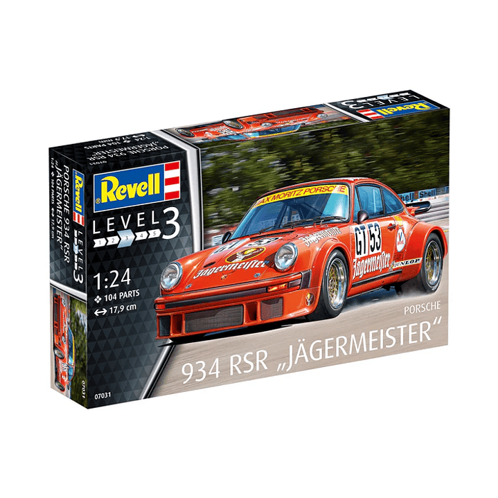 Vehículo para Armar Porsche 934 Rsr Jägermeister 1/24 10