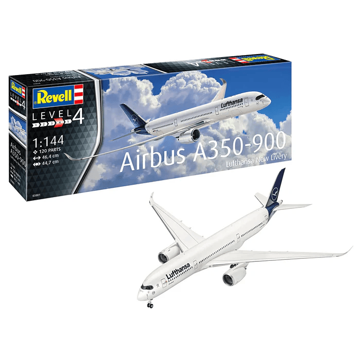 Para armar Airbus A350-900Lufthansa new1/144 1