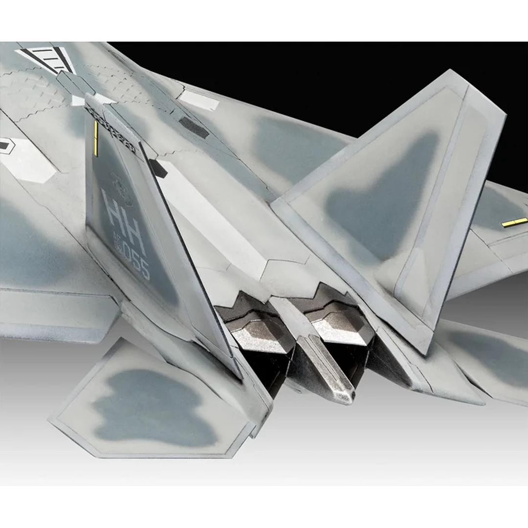 Para armar Lockheed Martin F-22A Raptor 1/72 4