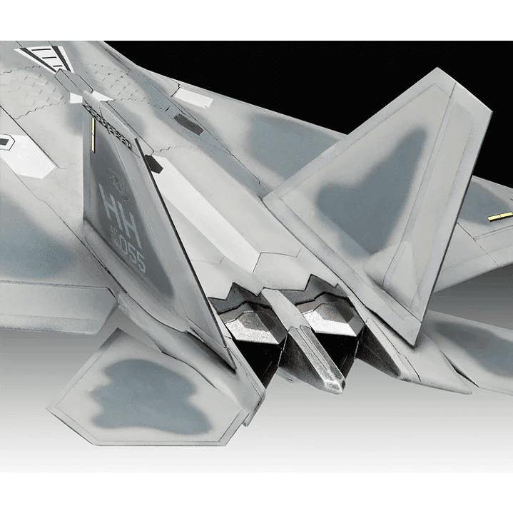 Para armar Lockheed Martin F-22A Raptor 1/72 4