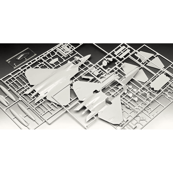 Para armar Lockheed Martin F-22A Raptor 1/72 7