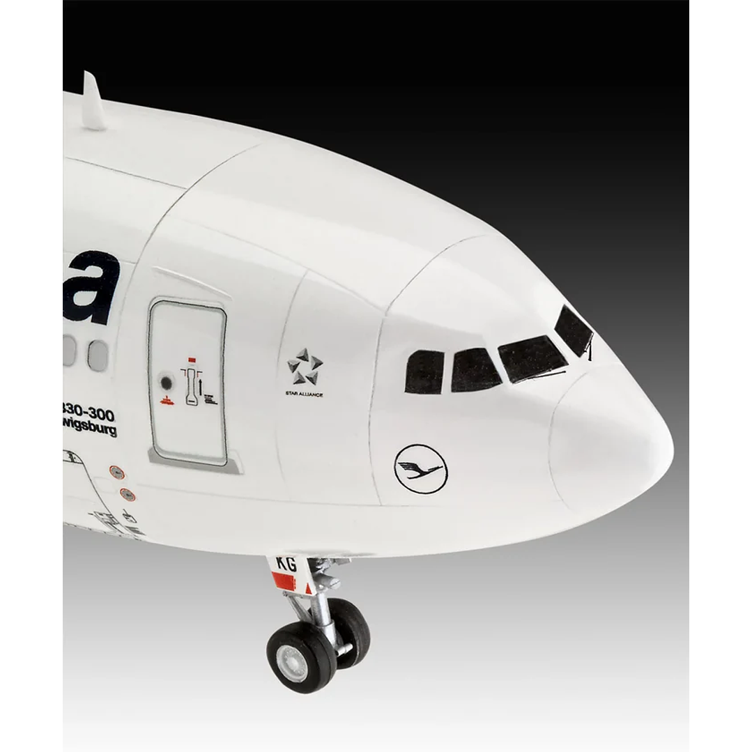 Para armar Airbus A330-300 Lufthans New livery 1/144 5