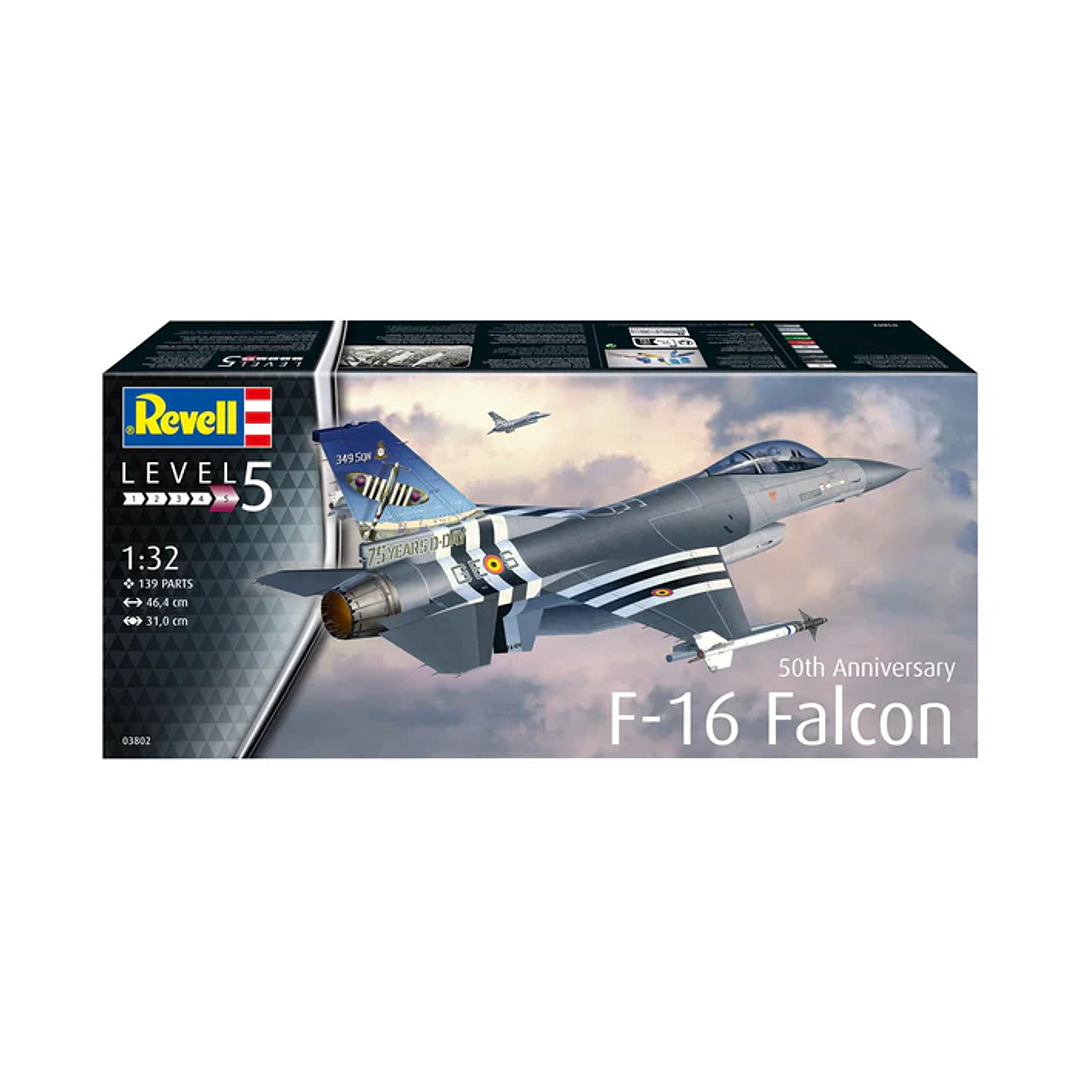 Para armar F-16 Falcon 50Th Anniversary 1/32 12