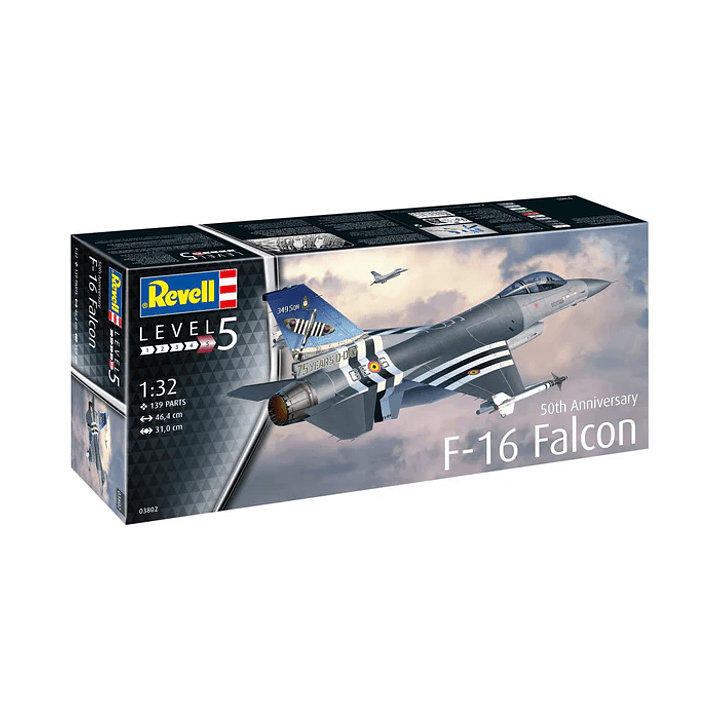 Para armar F-16 Falcon 50Th Anniversary 1/32 11