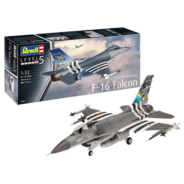 Para armar F-16 Falcon 50Th Anniversary 1/32 1