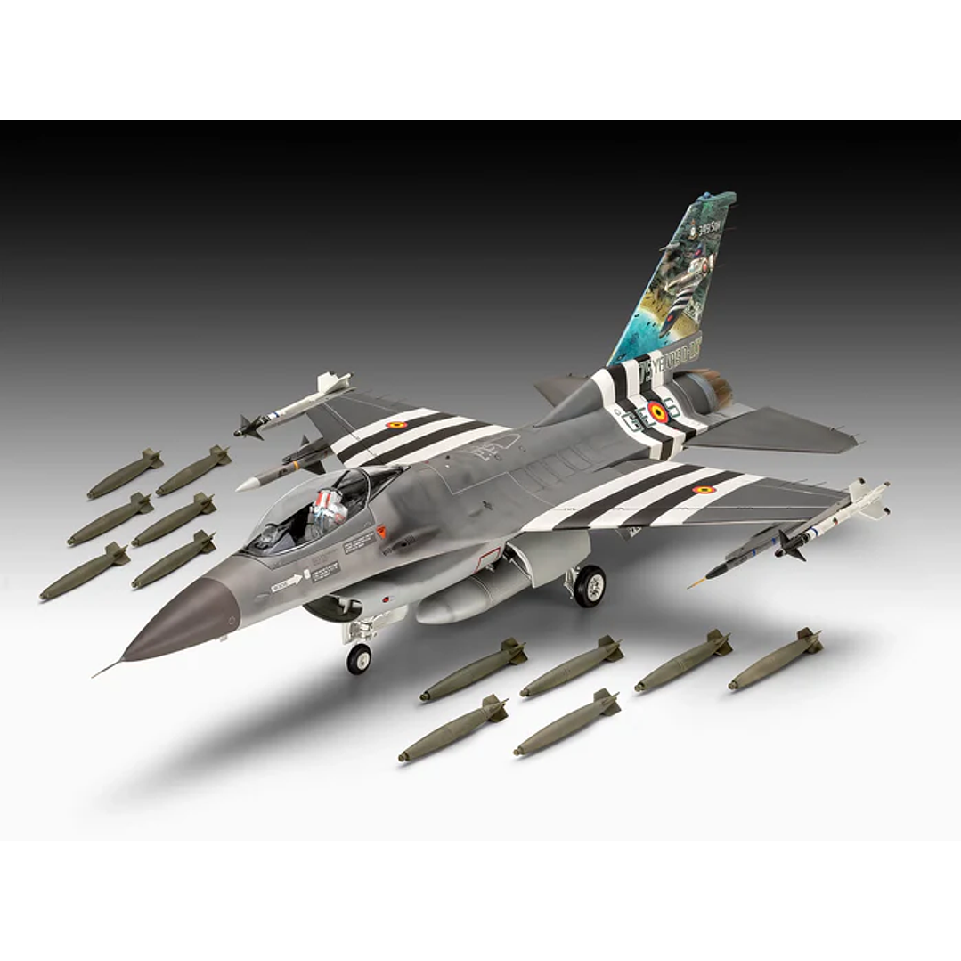 Para armar F-16 Falcon 50Th Anniversary 1/32 3
