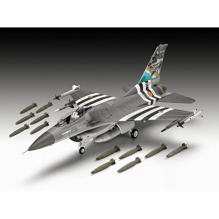 Para armar F-16 Falcon 50Th Anniversary 1/32 3