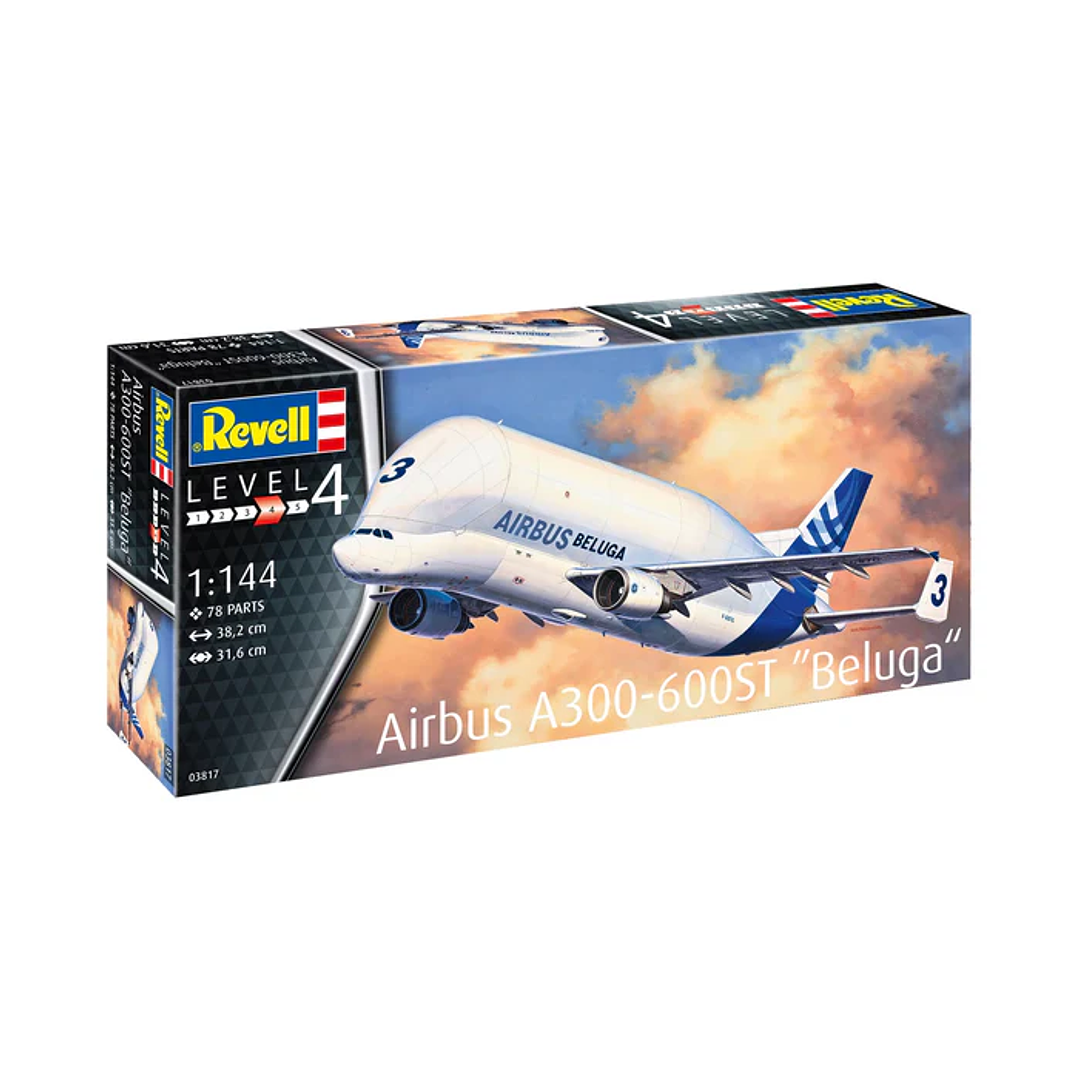 Para armar Airbus A300-600St Beluga 1/144 10