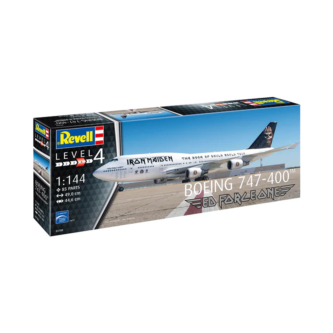Para armar Boeing 747-400 Iron Maiden Ed force one 1 /144 4