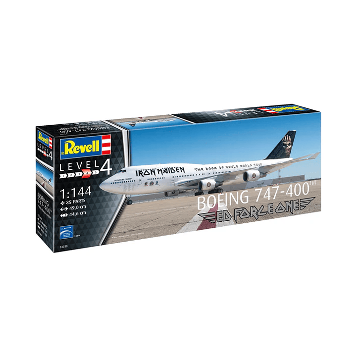 Para armar Boeing 747-400 Iron Maiden Ed force one 1 /144 4