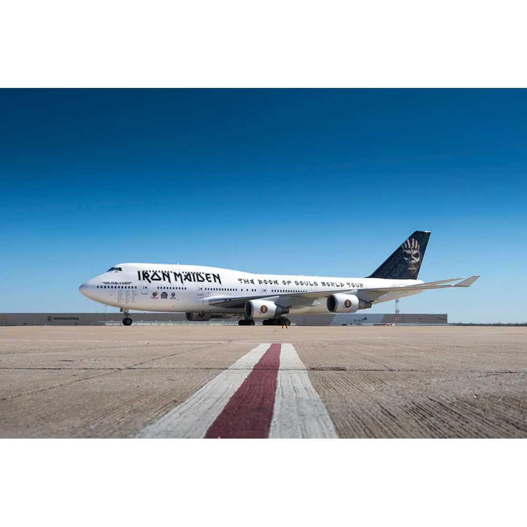 Para armar Boeing 747-400 Iron Maiden Ed force one 1 /144 2