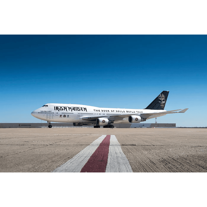 Para armar Boeing 747-400 Iron Maiden Ed force one 1 /144 2