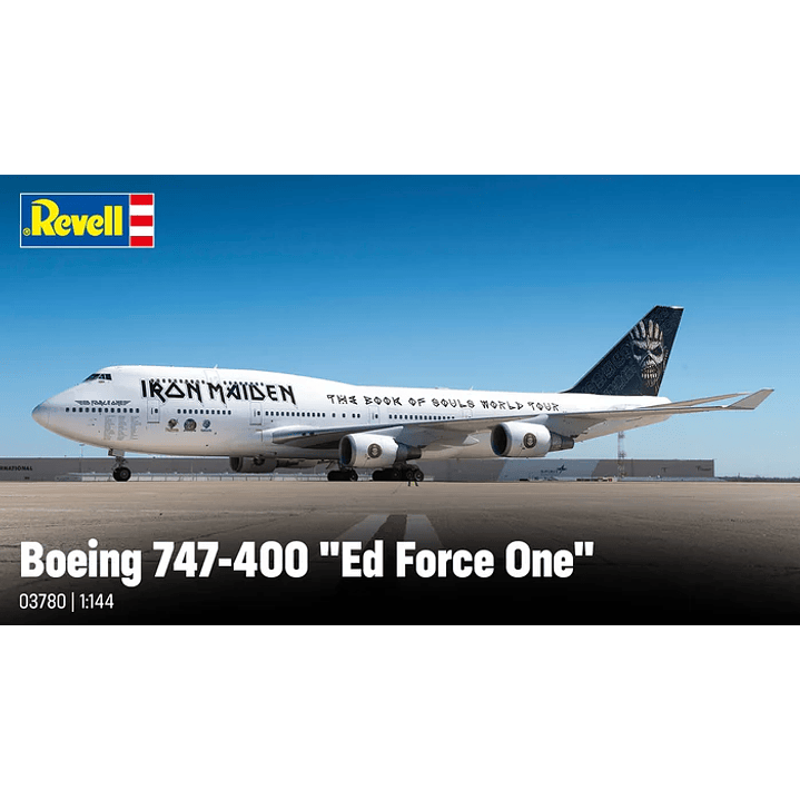 Para armar Boeing 747-400 Iron Maiden Ed force one 1 /144 3