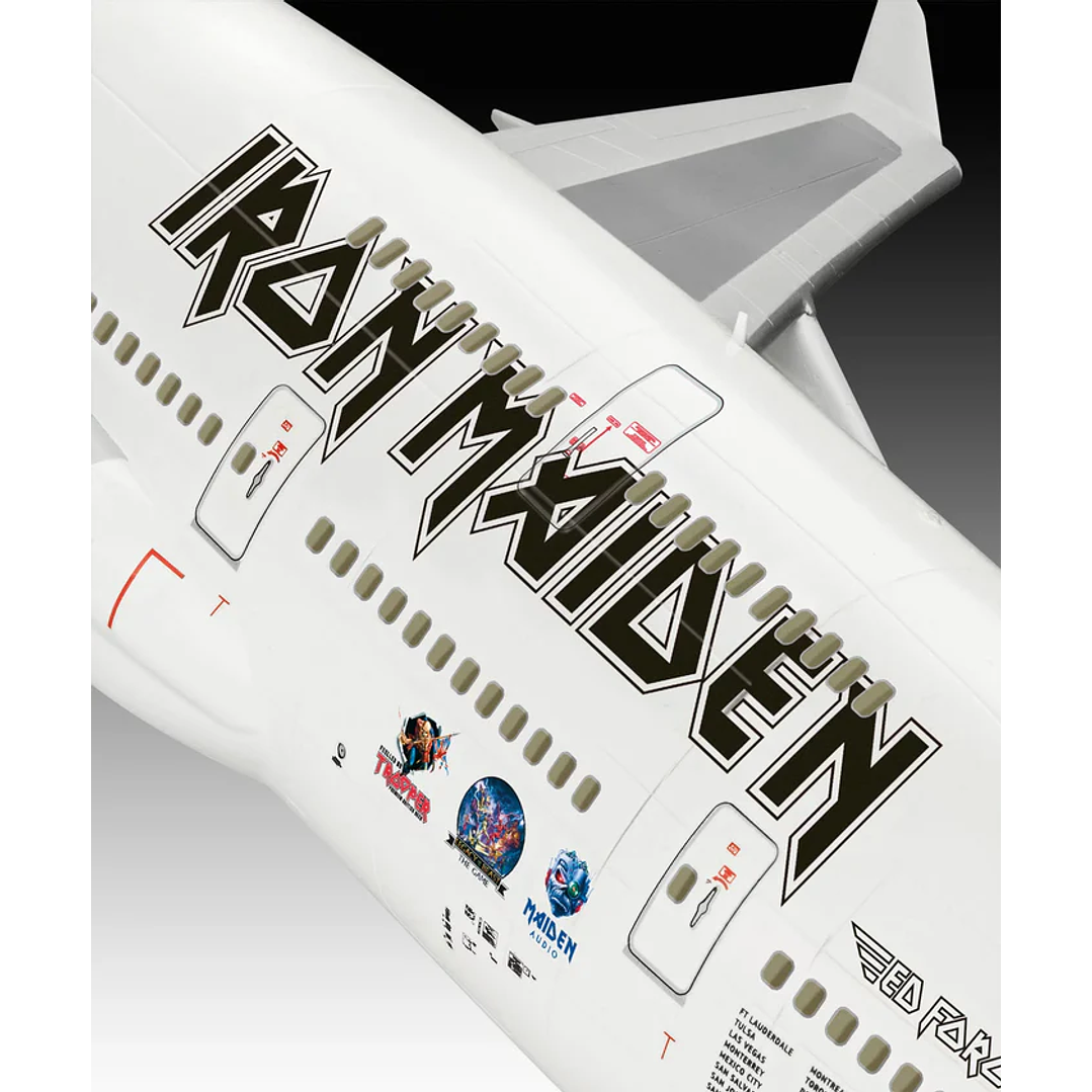 Para armar Boeing 747-400 Iron Maiden Ed force one 1 /144 6