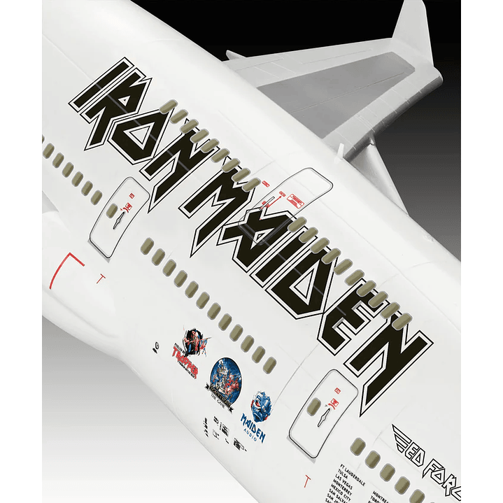 Para armar Boeing 747-400 Iron Maiden Ed force one 1 /144 6