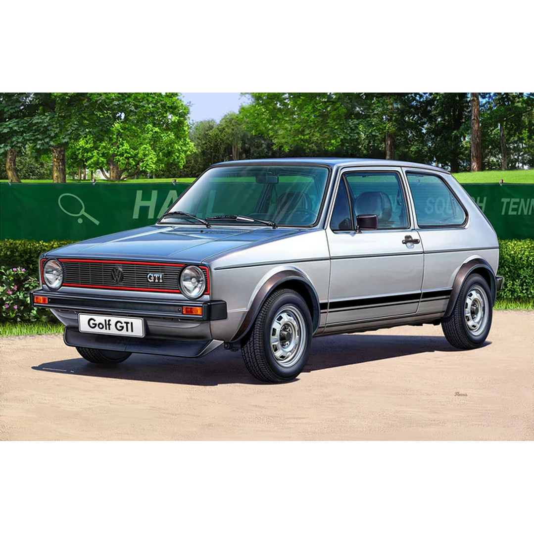 Vehículo para Armar Vw Golf 1 Gti 1/144 2