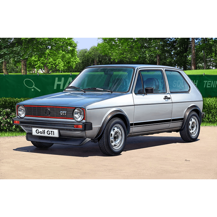 Vehículo para Armar Vw Golf 1 Gti 1/144 2