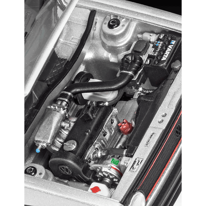 Vehículo para Armar Vw Golf 1 Gti 1/144 4