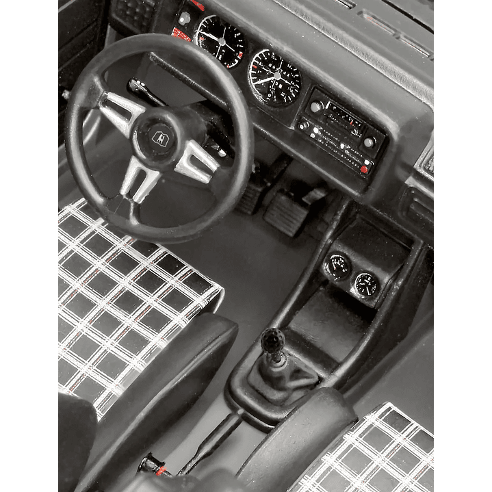 Vehículo para Armar Vw Golf 1 Gti 1/144 5