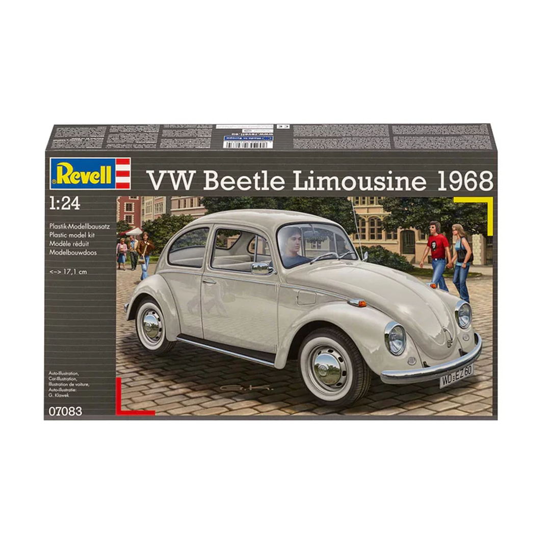 Vehículo para Armar Vw Beetle Limousine 1968 8