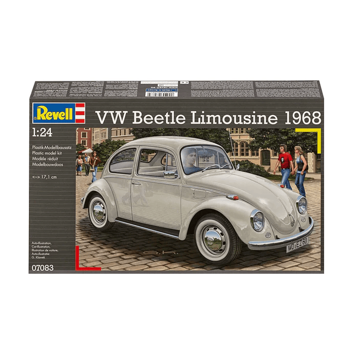 Vehículo para Armar Vw Beetle Limousine 1968 8