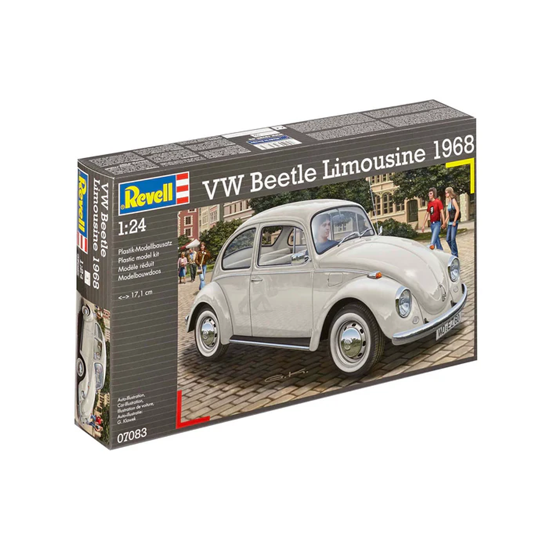 Vehículo para Armar Vw Beetle Limousine 1968 9