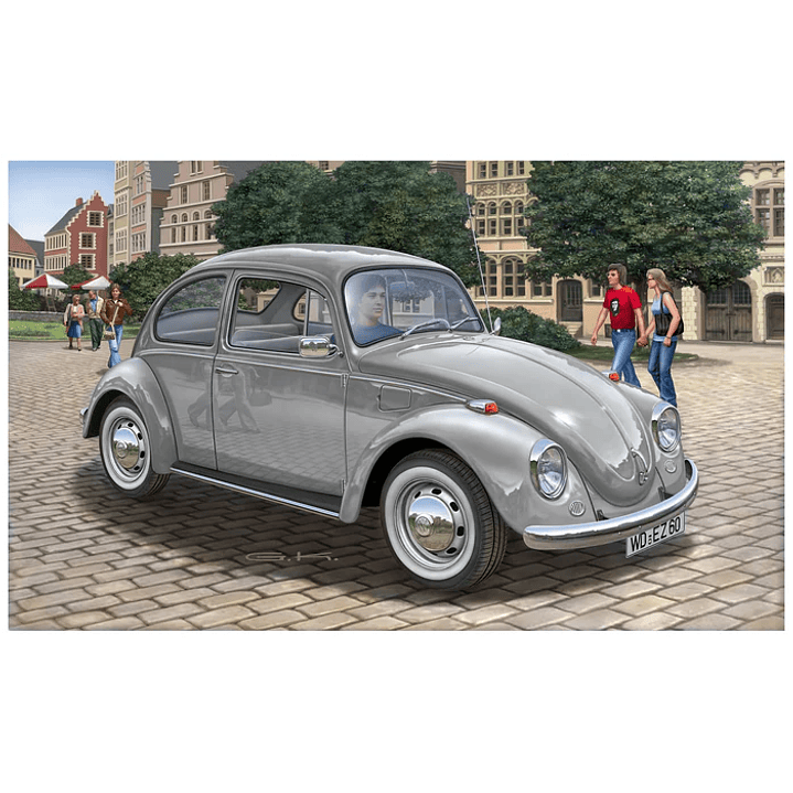 Vehículo para Armar Vw Beetle Limousine 1968 10