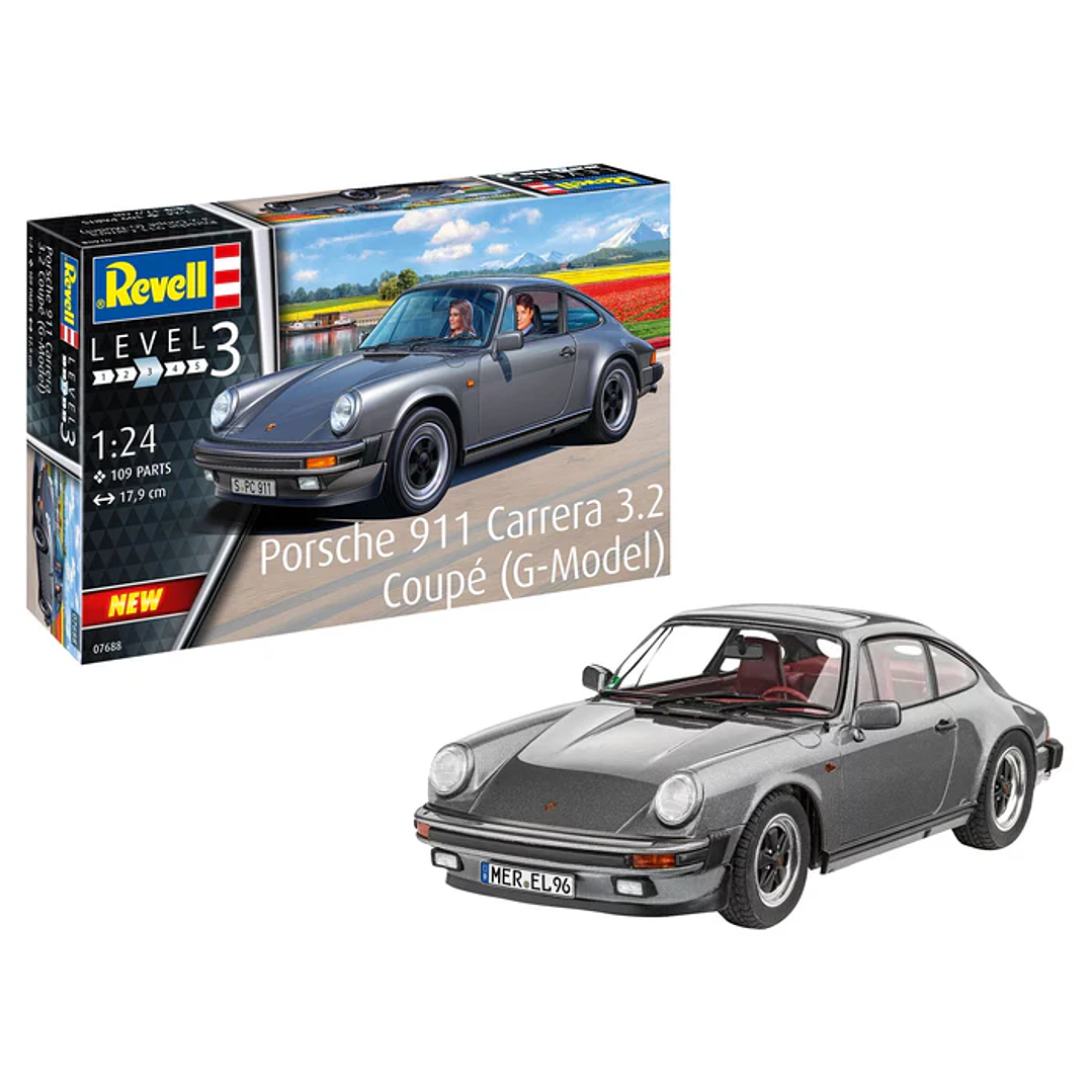 Vehículo para Armar Porsche 911 Carrera 3.2( Coupé  G-model) 1/24 1