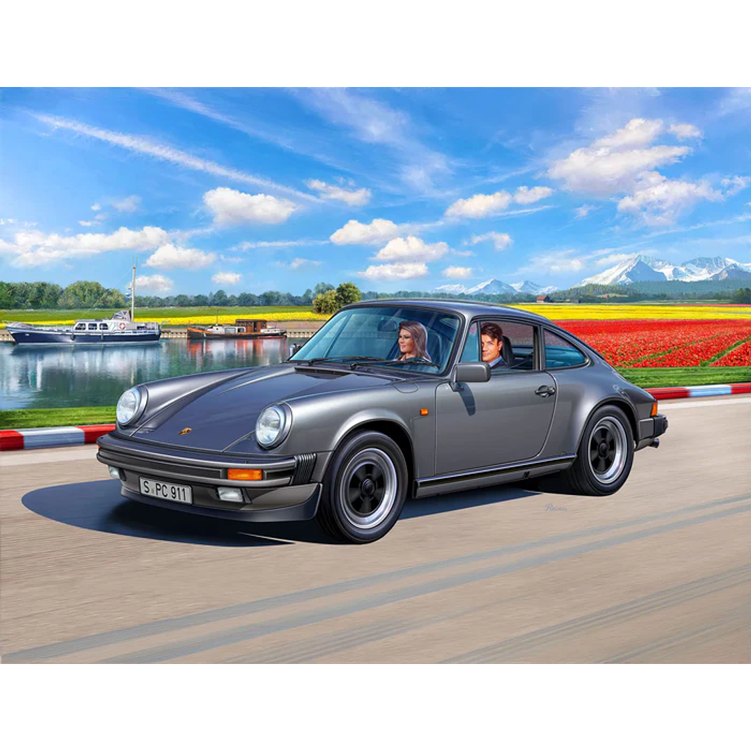 Vehículo para Armar Porsche 911 Carrera 3.2( Coupé  G-model) 1/24 9