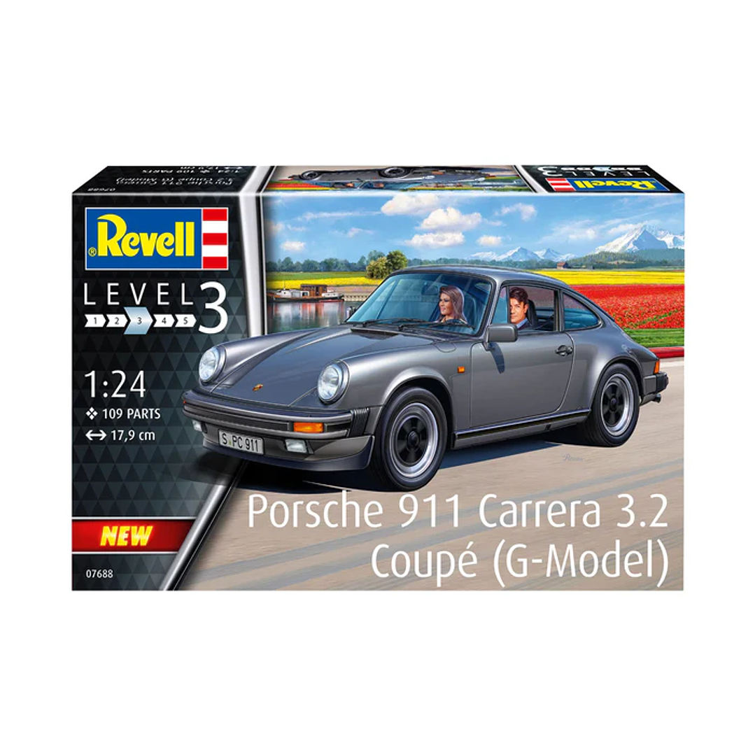 Vehículo para Armar Porsche 911 Carrera 3.2( Coupé  G-model) 1/24 10