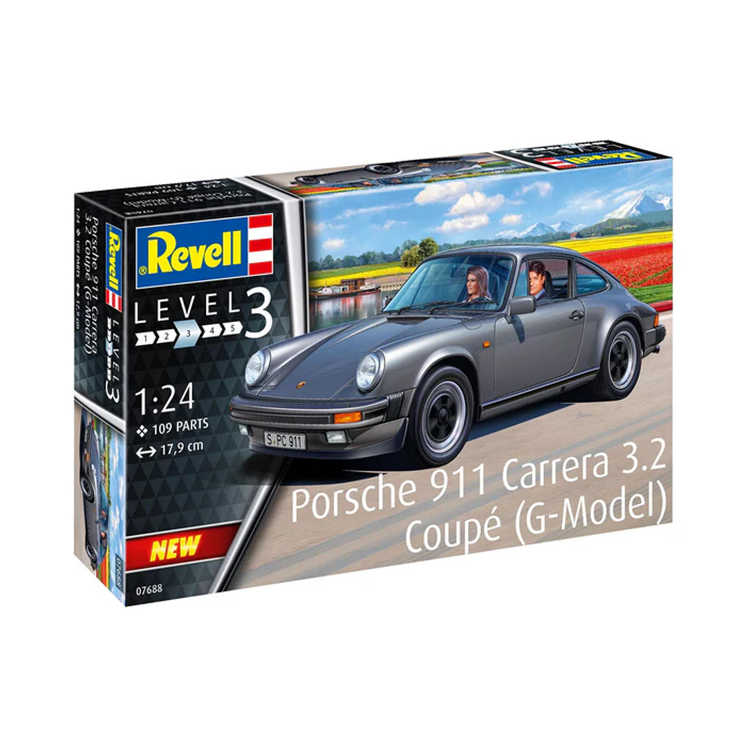 Vehículo para Armar Porsche 911 Carrera 3.2( Coupé  G-model) 1/24 11