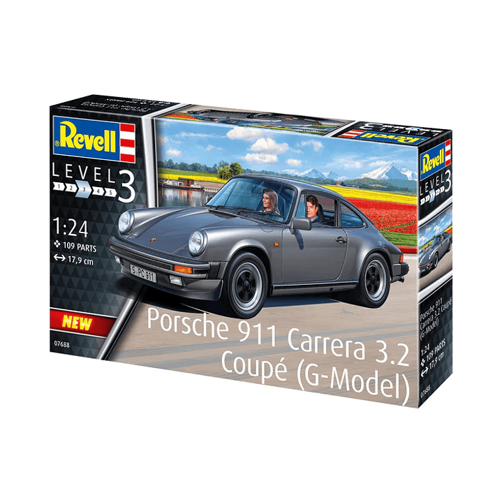 Vehículo para Armar Porsche 911 Carrera 3.2( Coupé  G-model) 1/24 12