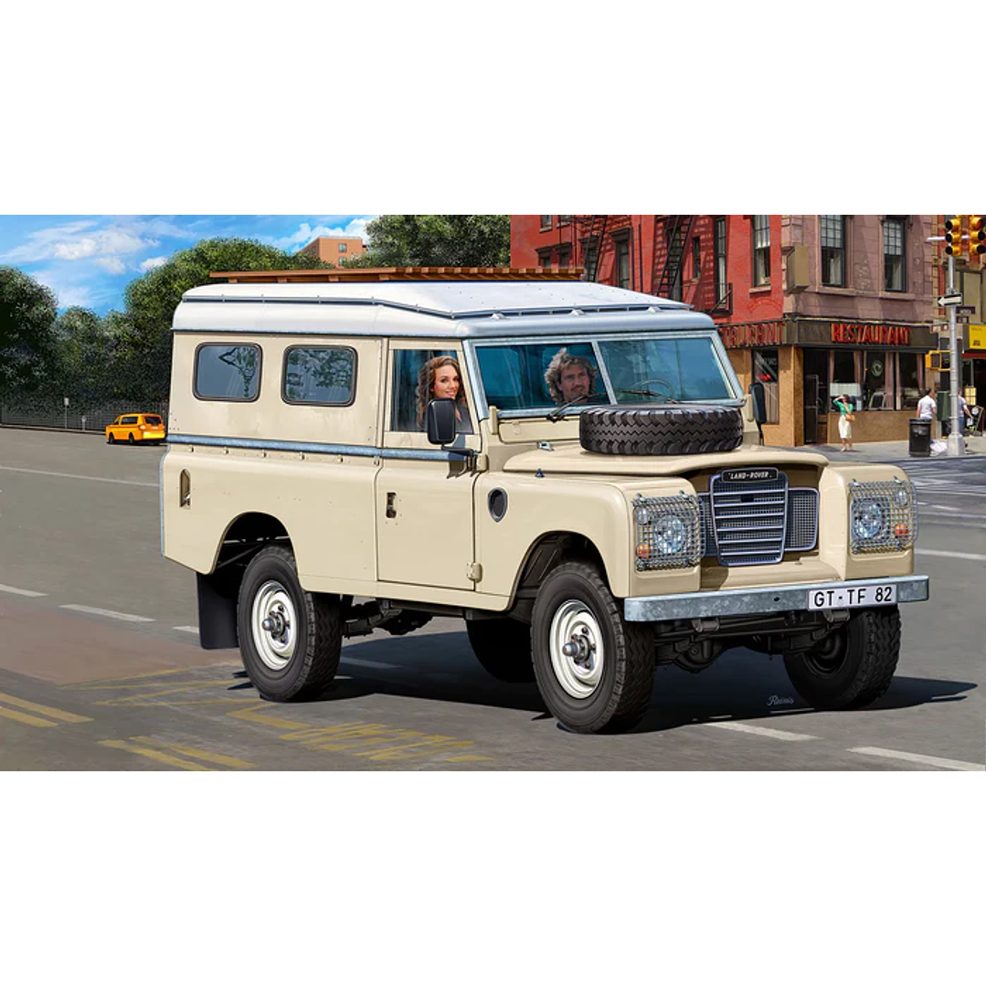 Vehículo para Armar Land Rover Series Iii Lwb( Commercial )1/24 8