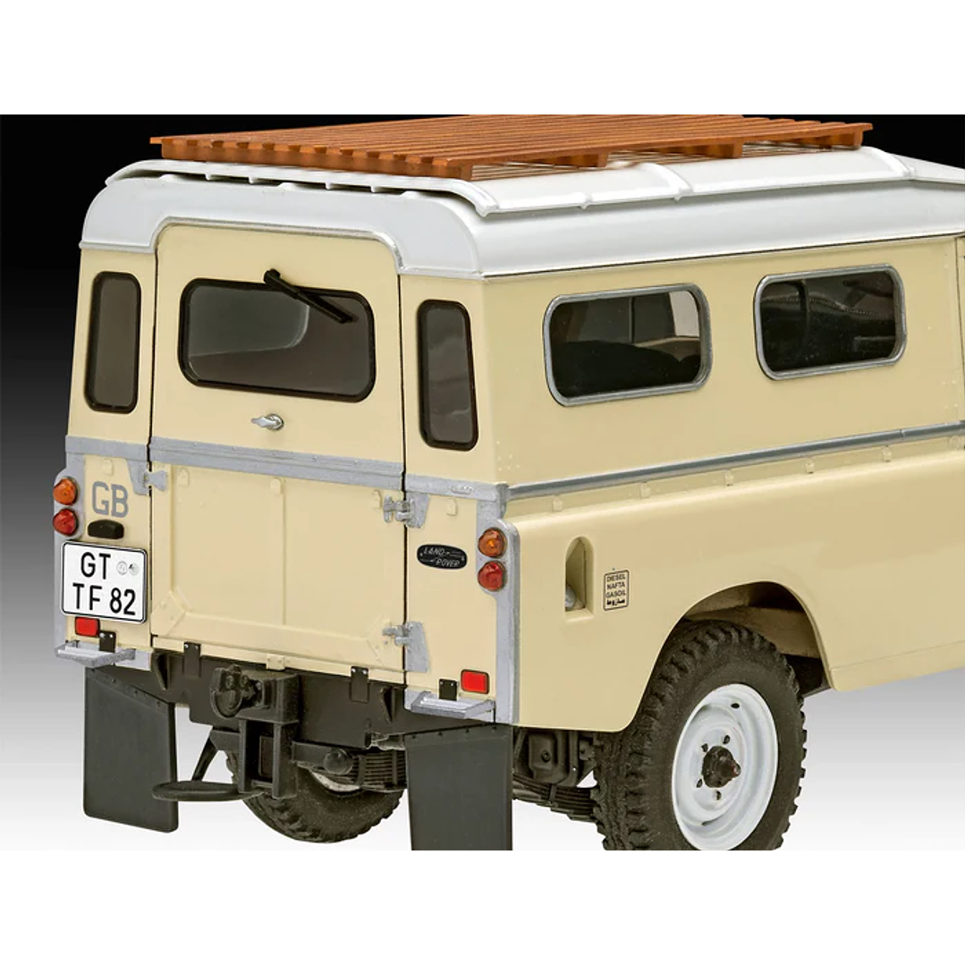 Vehículo para Armar Land Rover Series Iii Lwb( Commercial )1/24 4