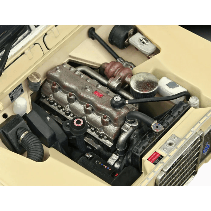 Vehículo para Armar Land Rover Series Iii Lwb( Commercial )1/24 6